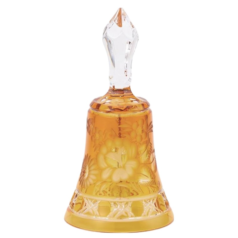 マイセンクリスタル マイセンフラワー 色被せディナーベル MFW/17037