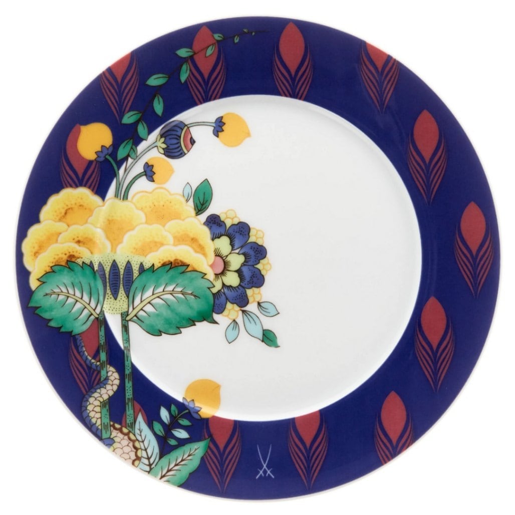 マイセン プレート 17cm コラージュ ミスティック・ガーデン 79A523