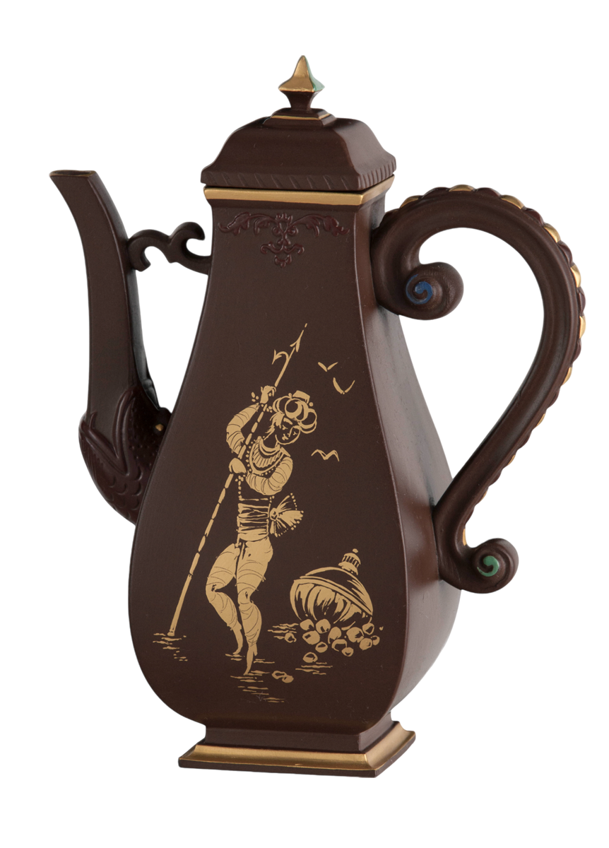 マイセン ポット「アラビアンナイト―瓶の魔人」 68A124/85696 | 日本