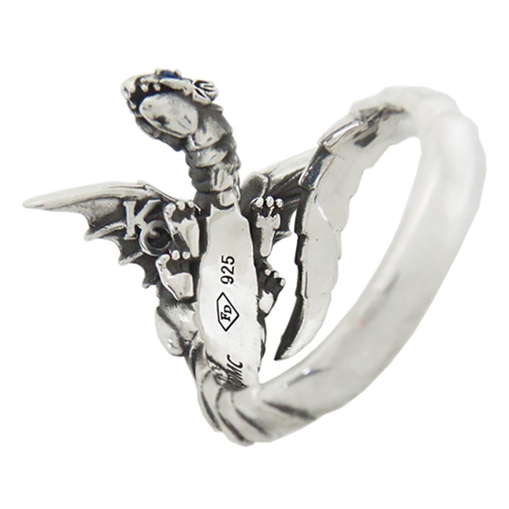 販売終了≪FatimaDesign≫劇場版『遊☆戯☆王』青眼の亜白龍リング