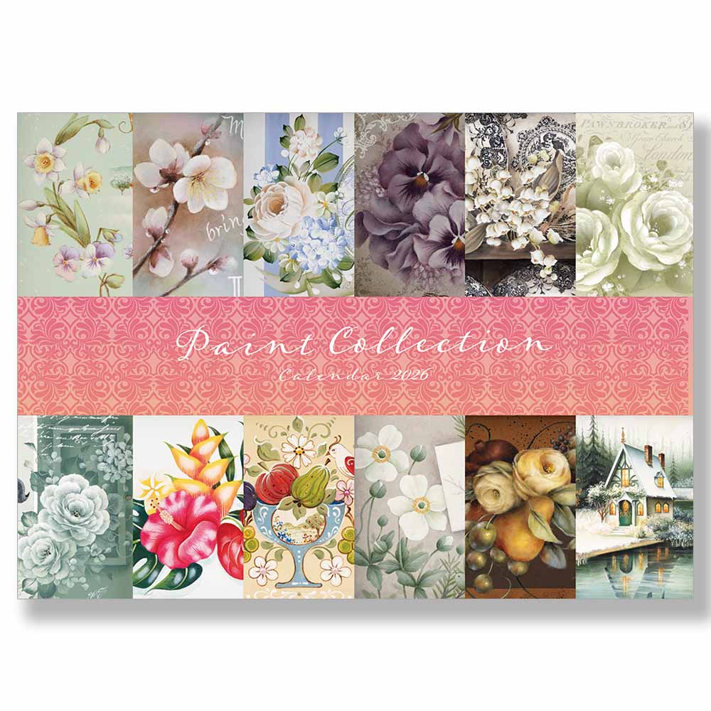 405-26001 ペイントコレクションカレンダー2026【K】〈会員特価税込