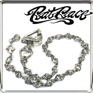 RAT RACE(ラットレース)】ツーフェイス/スカル シルバー ウォレット