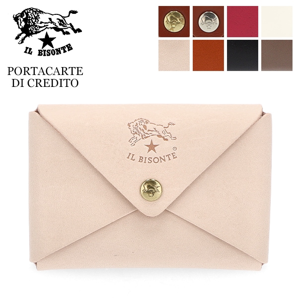 イルビゾンテ Il Bisonte 名刺入れ カードケース C0854 SCC031PG0001