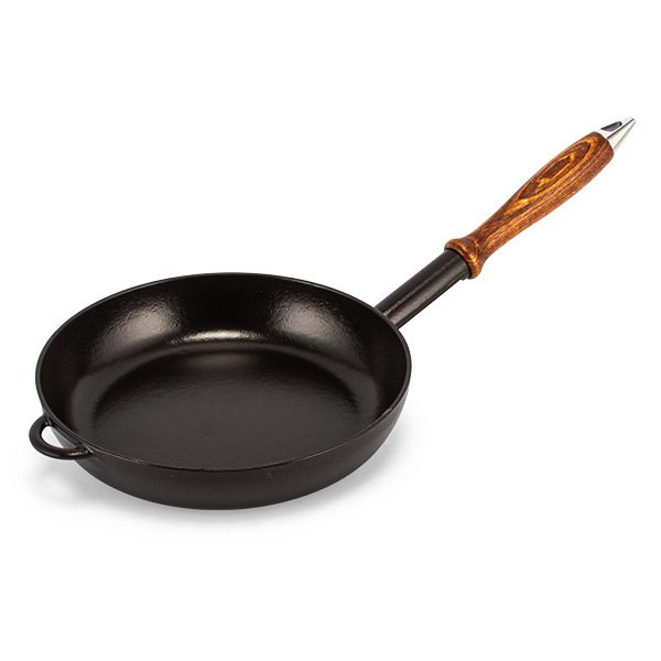 ストウブ 鍋 Staub ウッドハンドル フライパン 24cm ホーロー キッチン