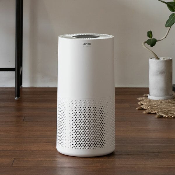サンカ SANKA UV-C 除菌 空気 清浄機 17畳用 SAP-4100 ホワイト 小型