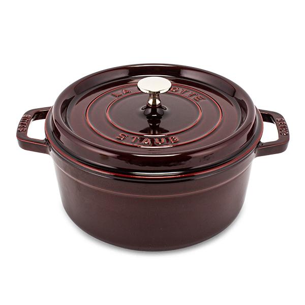訳あり】 ストウブ 鍋 Staub ピコ ココット ラウンド 24cm 両手鍋