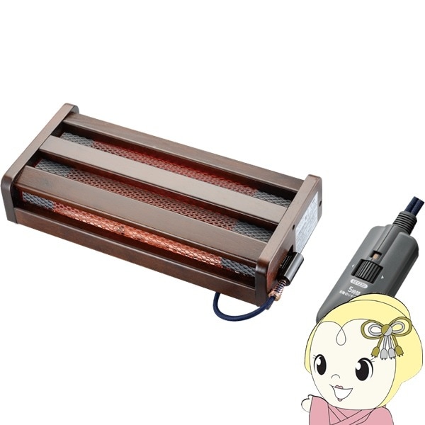 在庫あり 木枠フットヒーター 電気足温器 メトロ電気工業 MFH-181ET-DA