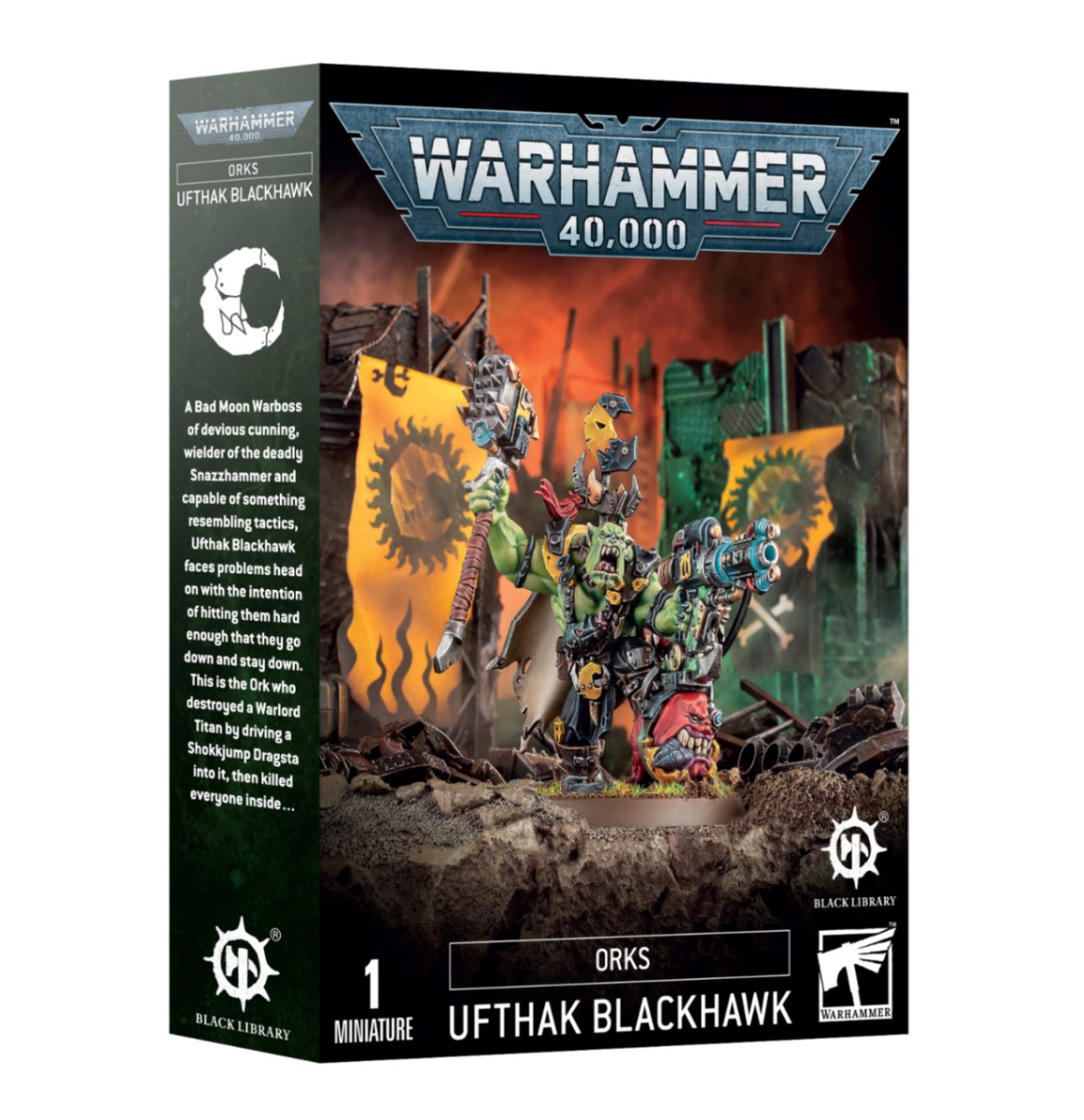 WH40k】オルク：ウフザック・ブラックホーク / ORKS: UFTHAK BLACKHAWK