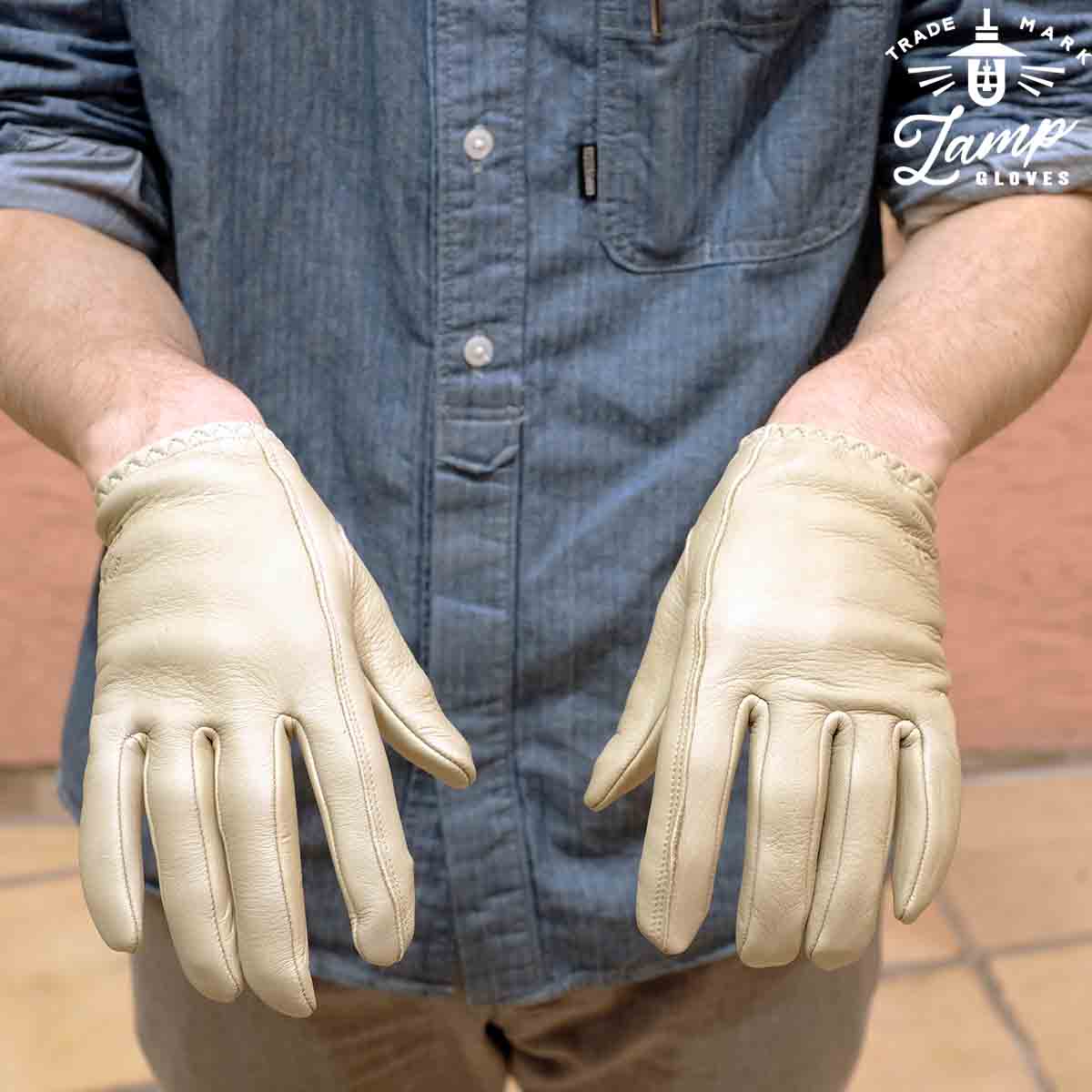 LAMP GLOVES UTILITY GLOVE SHORTY GREIGE ランプグローブス ショー