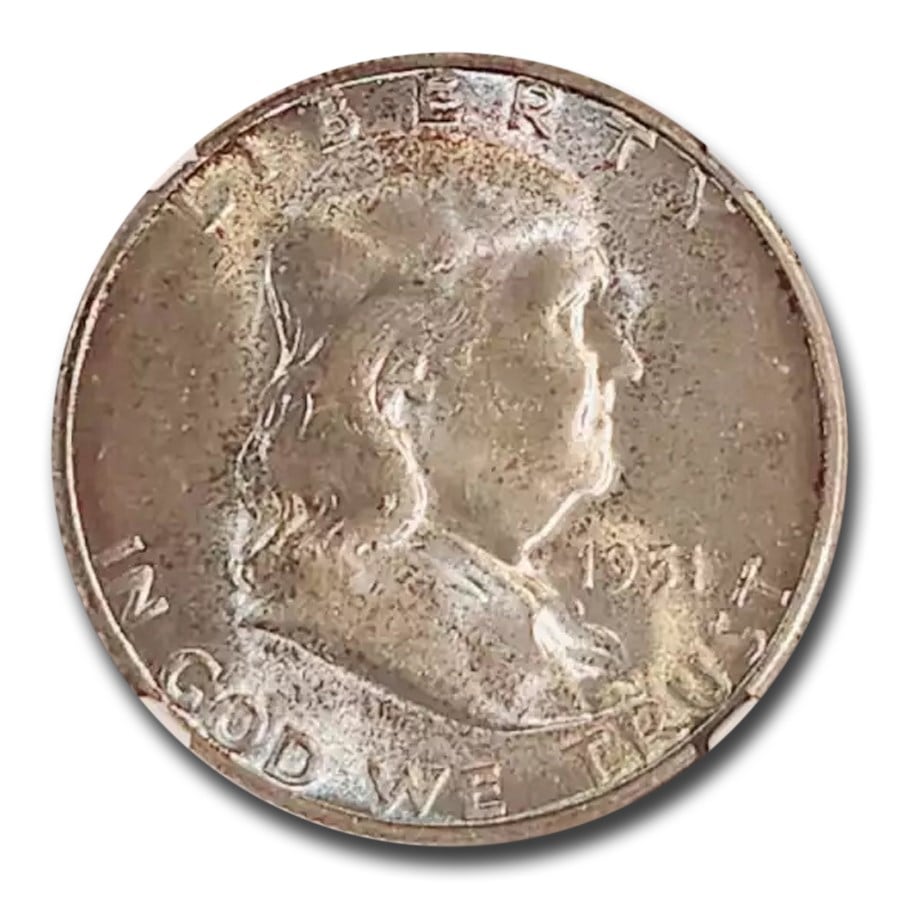 1951年 フランクリン ハーフダラー 銀貨 50セント シルバー