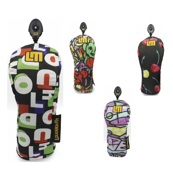 送料無料】2025 ラウドマウス フェアウェイウッド (FW)用 ヘッドカバー