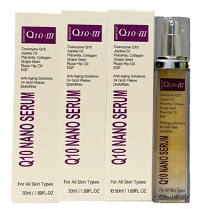 Skintox] スキントックスQ10-III ナノセラムプラセンタ美容液 3本セット