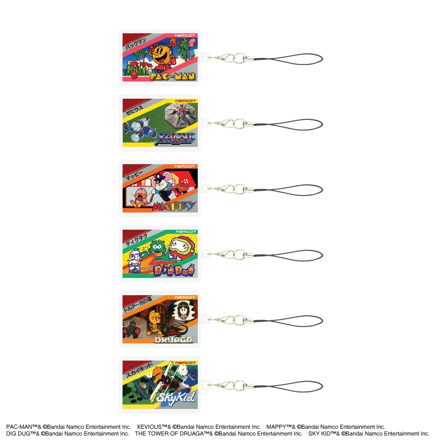 ナムコレジェンダリー モバイルアクリルストラップ | な行,ナムコ