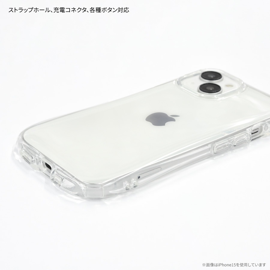 iPhone15 Pro 対応 クリスタルクリアケース | オリジナル商品