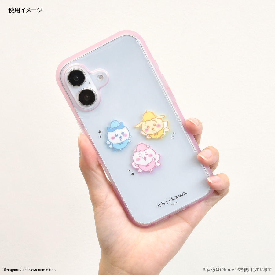 ちいかわ IIIIfit Clear iPhone16 Pro 対応 ケース | た行,ちいかわ