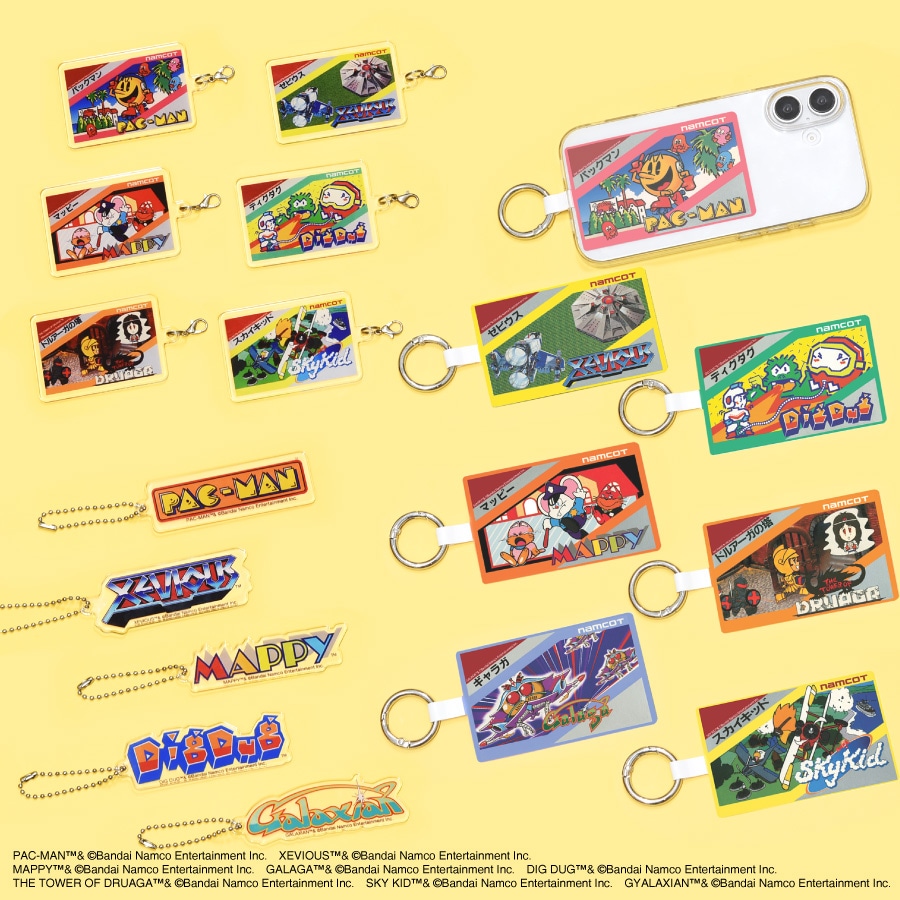 ナムコレジェンダリー モバイルアクリルストラップ | な行,ナムコ
