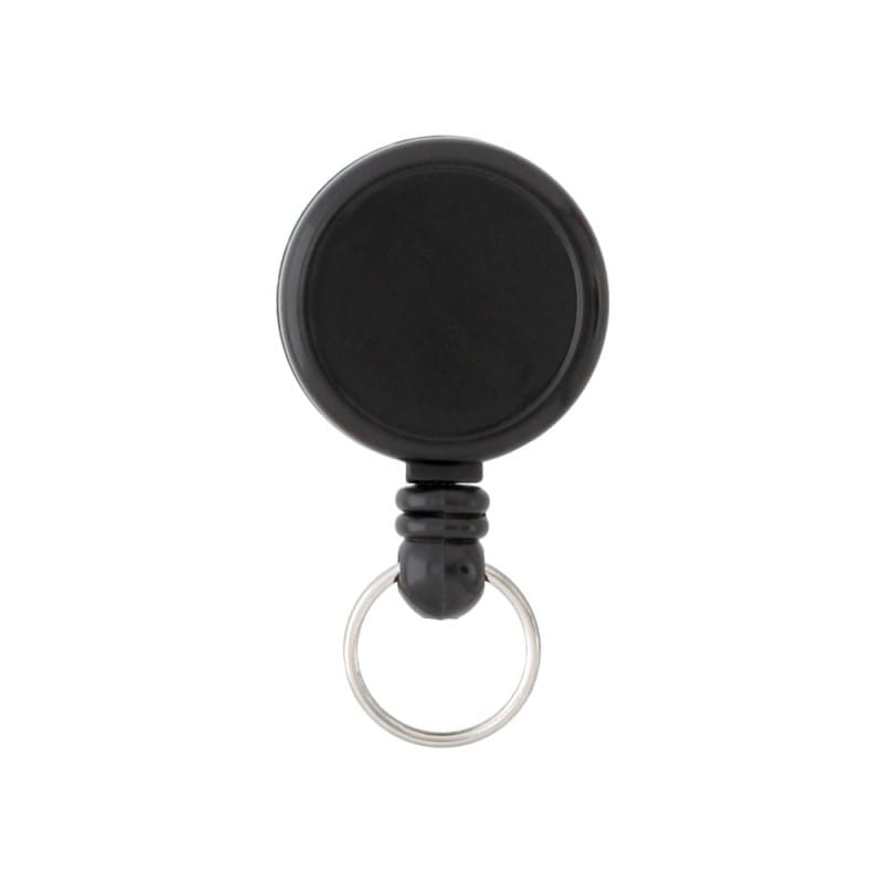 ツボ付リールキーホルダー フック S-1/8mm付き ホワイト｜パーツ材料の