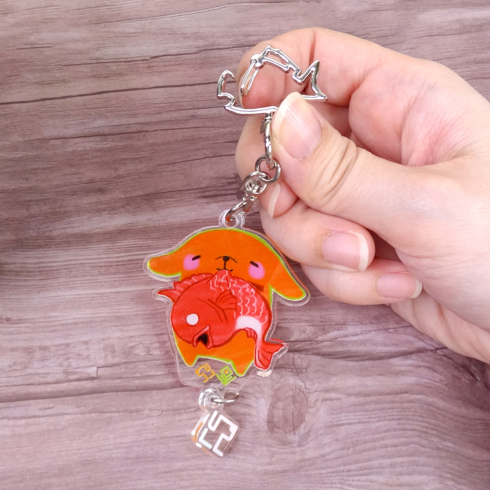 チャームフック 月型 シルバー｜パーツ材料の通販 大王製作所