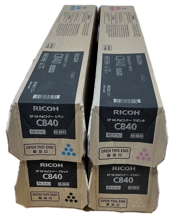 RICOH C840H 全色セット×2 計8本 RICOH C840H 全色セット×