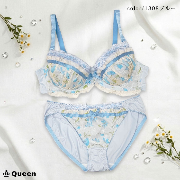 フェミニンブラショーツセット カップ別 Dカップ アンダー85 90 95 100