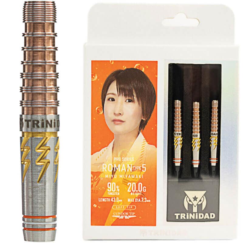 トリニダード Roman Type5 ローマン 2BA20g 宮脇実由選手 ダーツ バレル