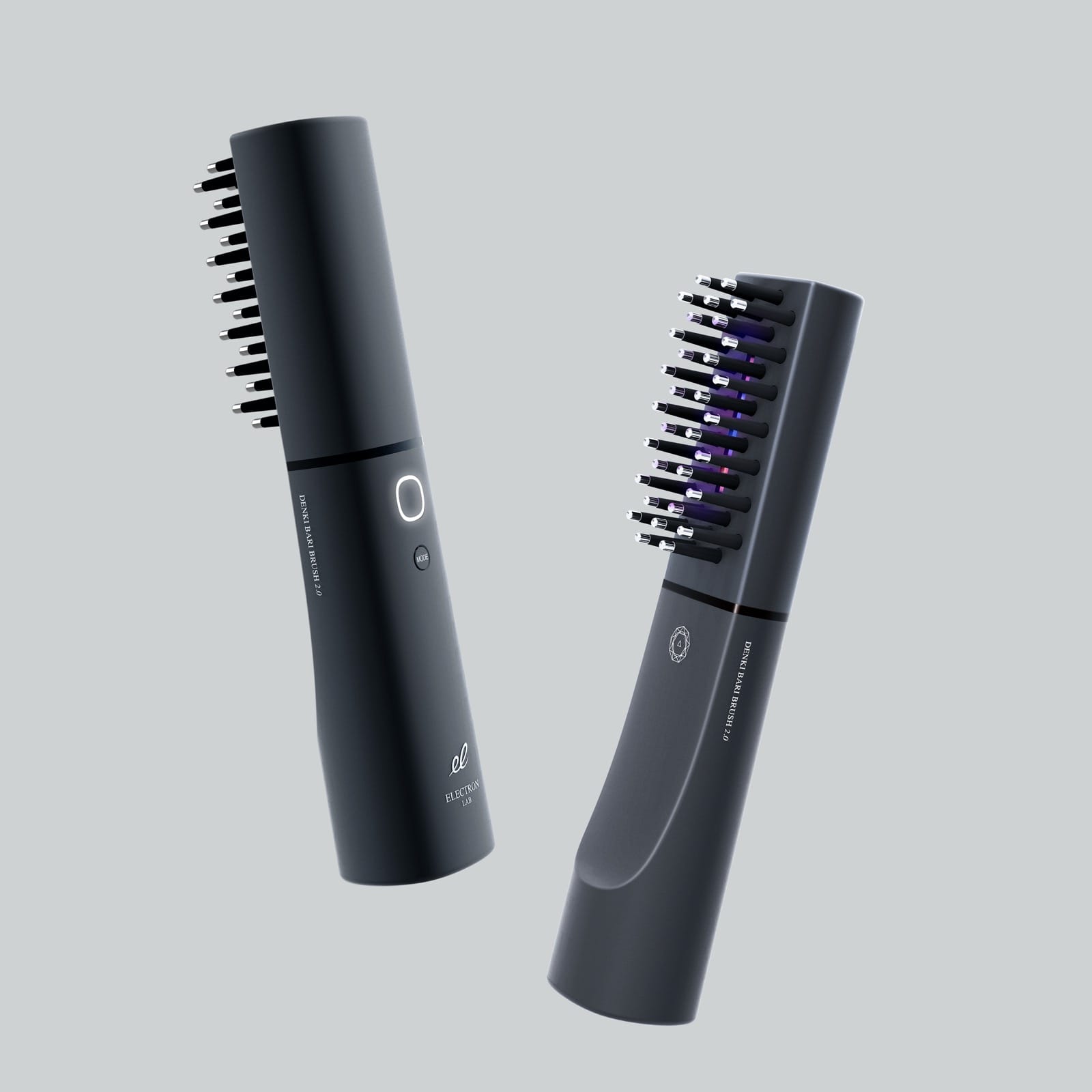 ボディ・フェイスケア el DENKI BARI BRUSH 2.0+BODY BLACK デンキバリ