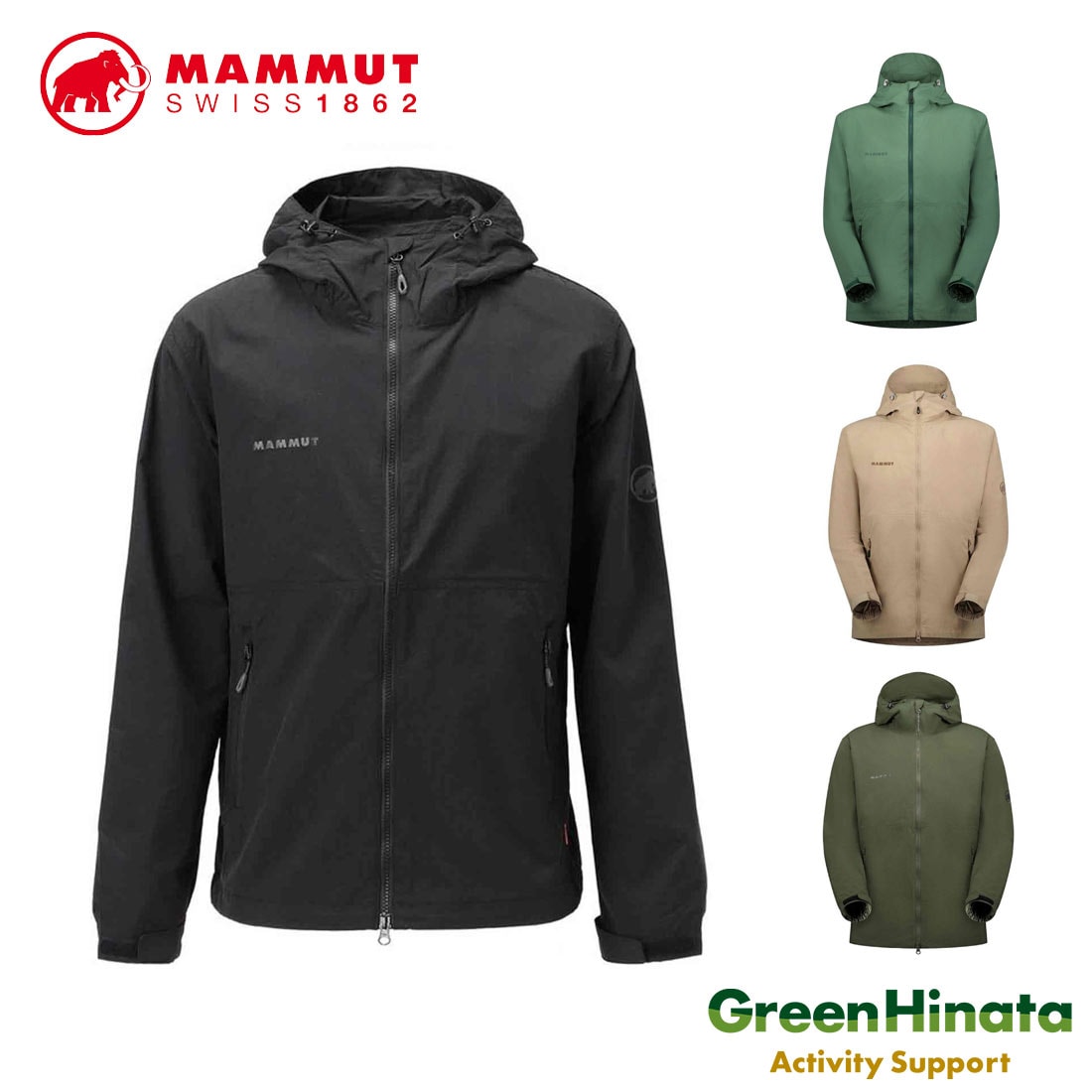 マムート ハイキング WB フーデットジャケット AF メンズ ウインド