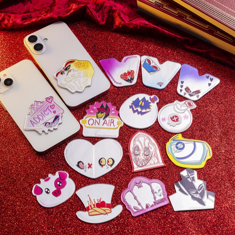 HAZBIN HOTEL トレーディングアクリルミラーステッカー Dark side (全8