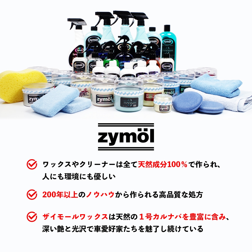 ZYMOL ザイモール チタニウムグレイズ＆フィールドグレイズ セット