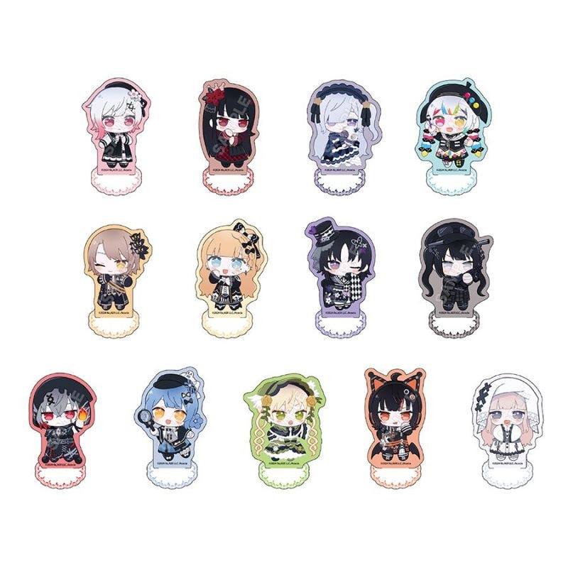 C107 魔法少女ノ魔女裁判 アクリルスタンド ネックストラップ 全種