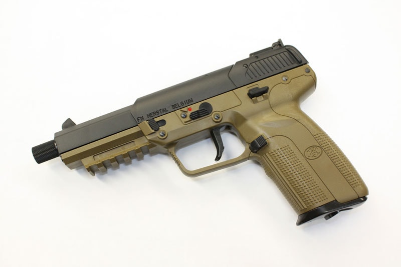 マルシン FN Five-seveN CO2 GUS BLOWBACK FDE ≪サプレッサー付