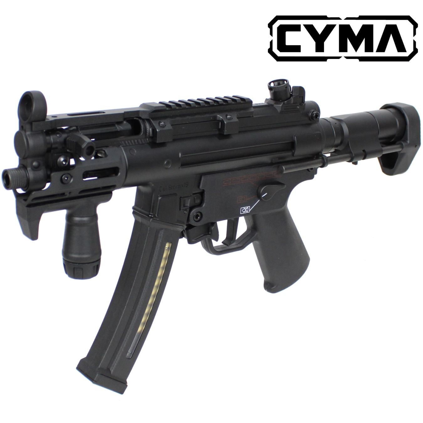 CYMA Enhanced MP5K PDWストック フルメタル電動ガン(E-Shooter