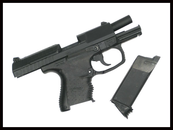 マルゼン ワルサーP99コンパクトAS ブラックモデル ガスブローバック