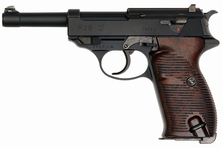 マルゼン ワルサーP38 BK ガスブローバック | ガスハンドガン本体