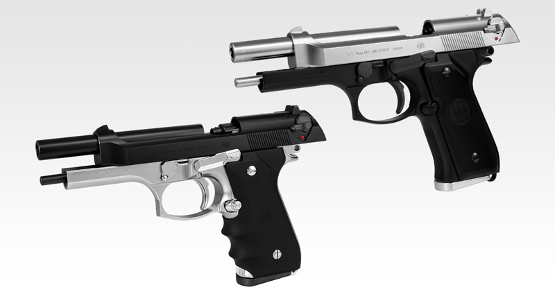 東京マルイ M92Fフレームシルバー【エアガン・エアーガン】 | ガス