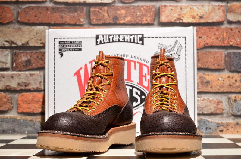 ホワイツ ノースウエスト 9.0E ブルハイド ブラウン×シェンナ