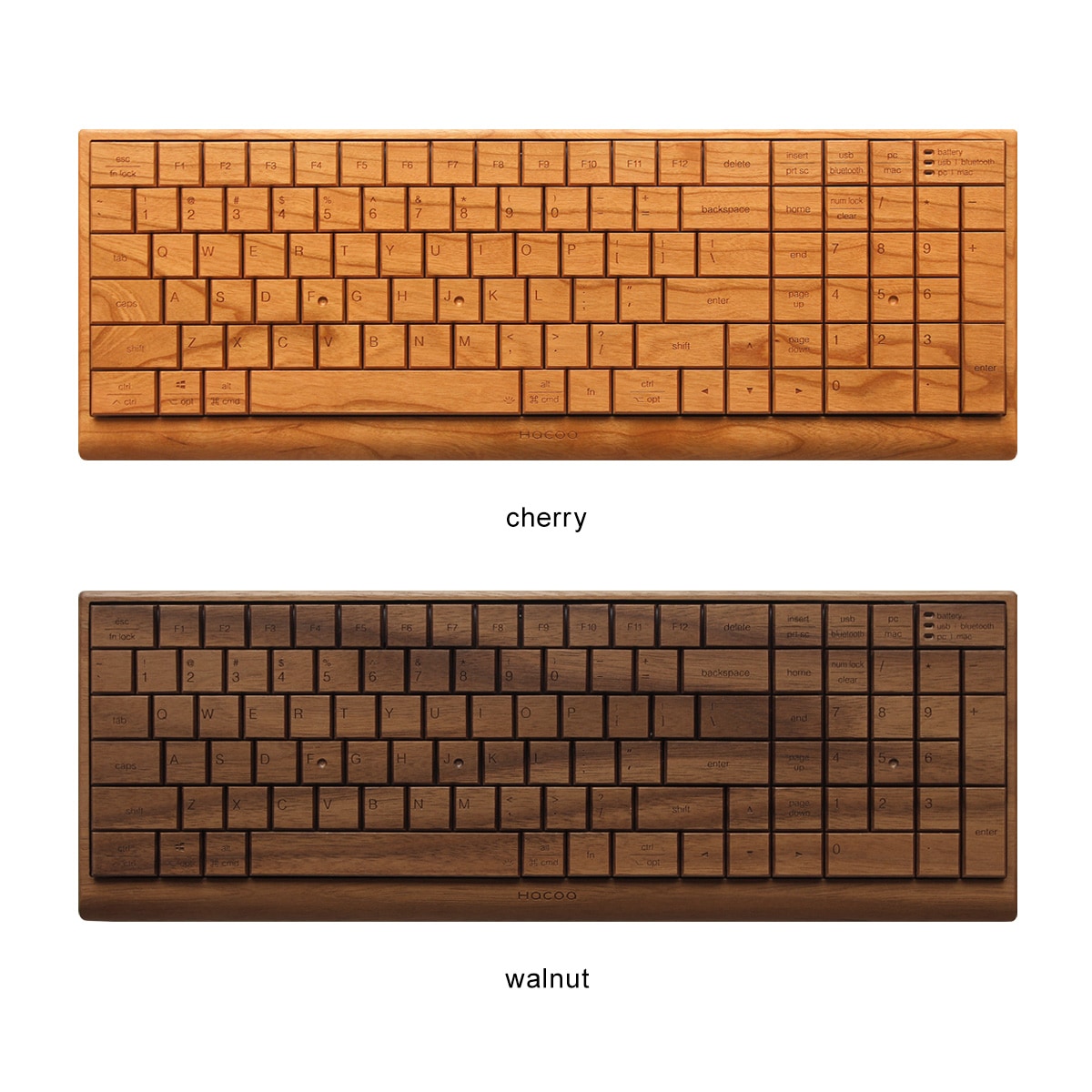 Full Ki-Board Wireless」無機質なパソコン周りに温もりをプラスする