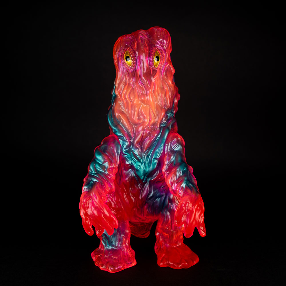 ソフビ】【ブルマァク】ヘドラ（クリアレッド）/BULLMARK ブルマアク