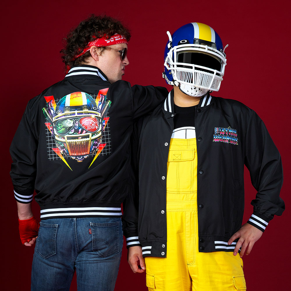 ザ・リーサルウェポンズ/スタジアムジャンパー/カラー：黒/スタジャン