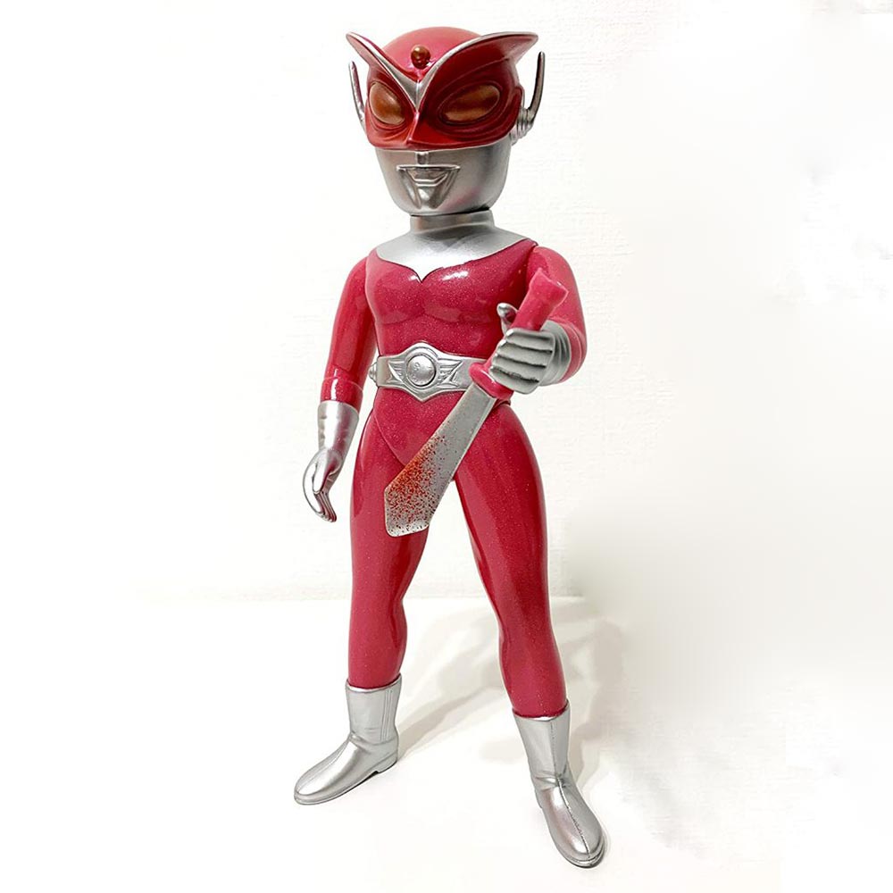 ソフビ】【ブルマァク】レッドマン レトロソフビ コミックカラーver