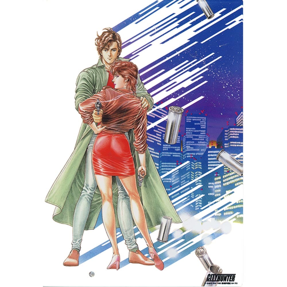 シティーハンター/B5ステンドグラス風アクリルスタンド 冴羽獠（冴羽獠