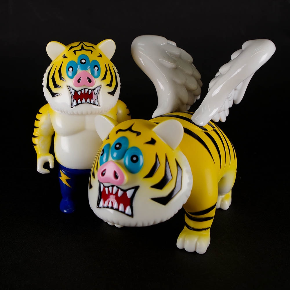 ソフビ】【アートジャンキー】ART JUNKIE/ブタイガー&フライングブ