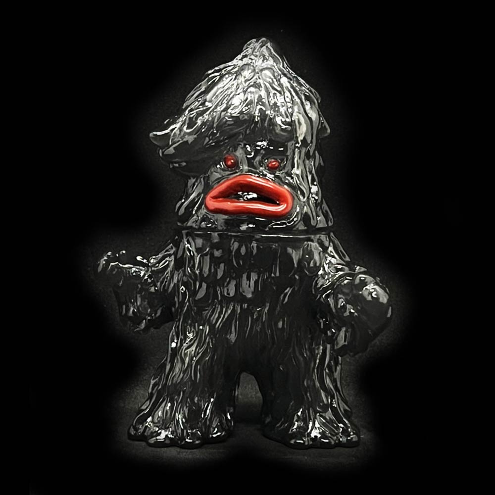 墓場の画廊限定】【ソフビ】【MAX TOY】ザザーン（クリアーブラック