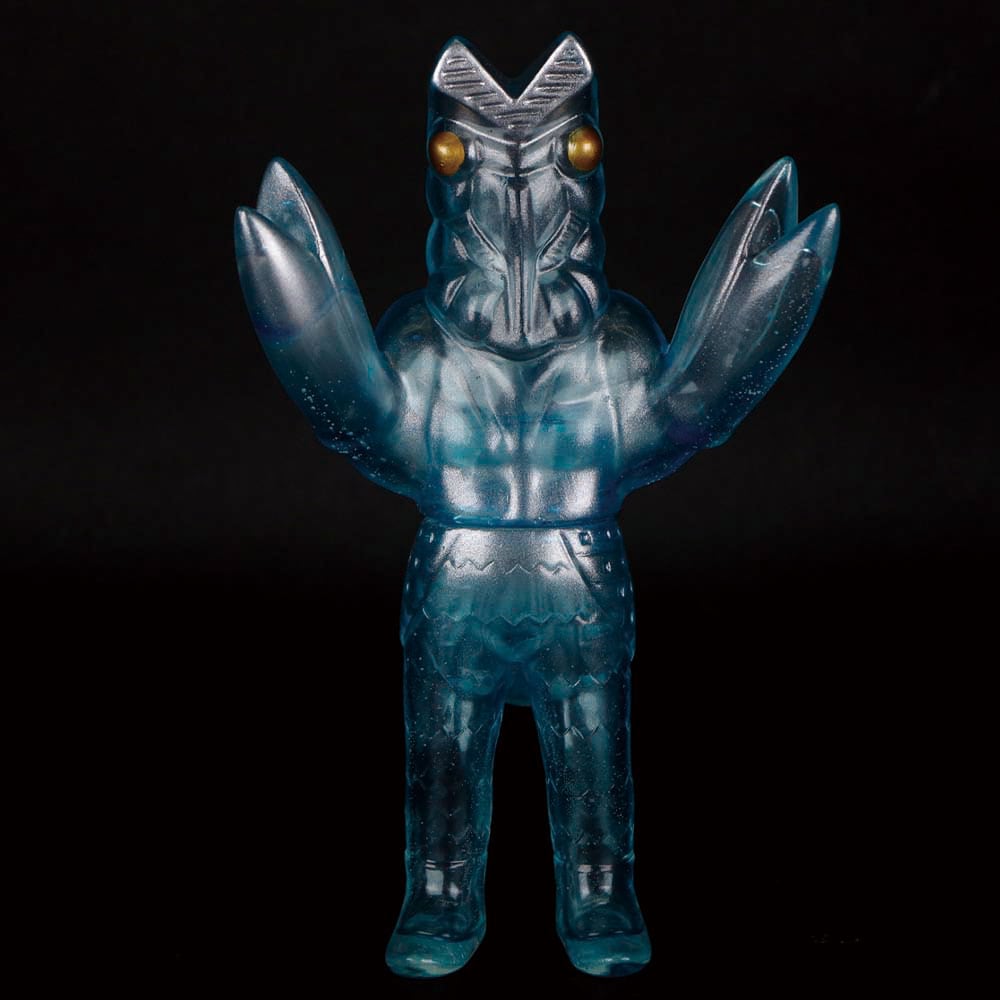 ソフビ】【U.S.TOYS】PB バルタン星人（クリアブルー）/USTOYS