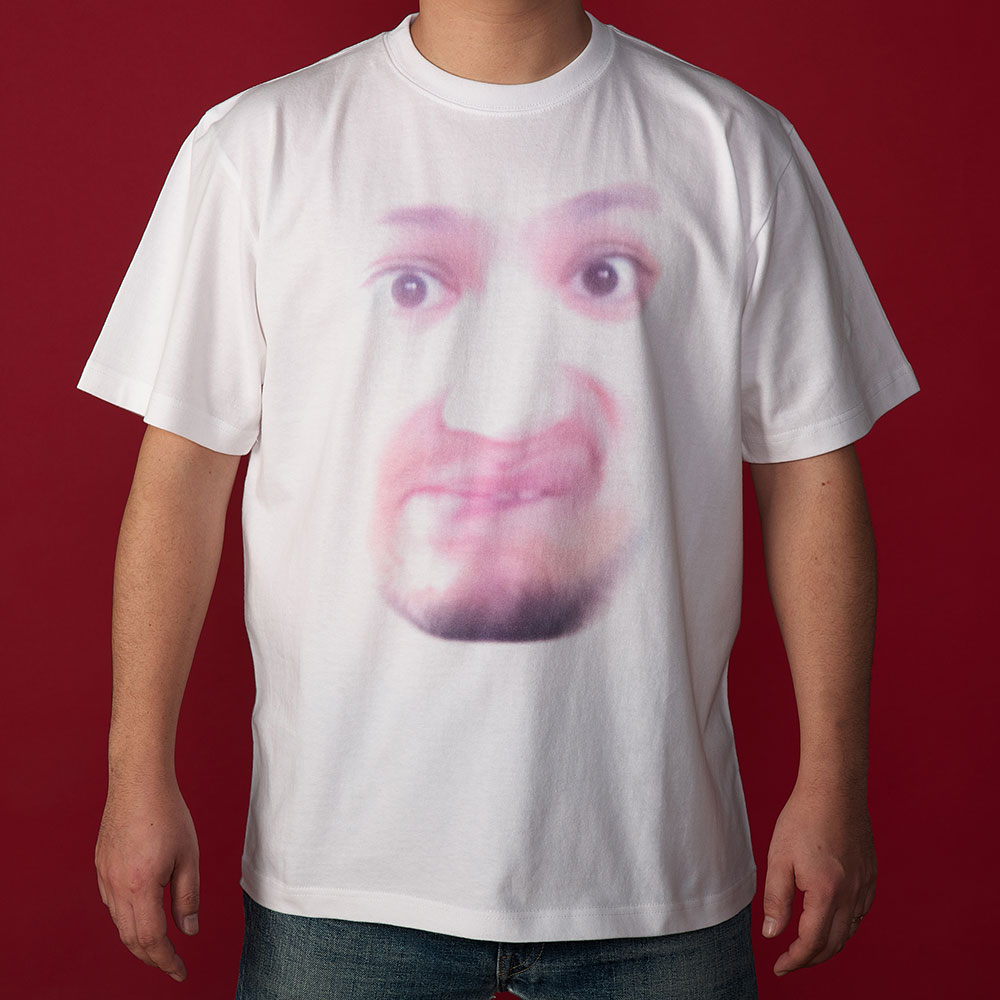 ハリウッドザコシショウ/サブリミナルTシャツ/ホワイト｜墓場の画廊