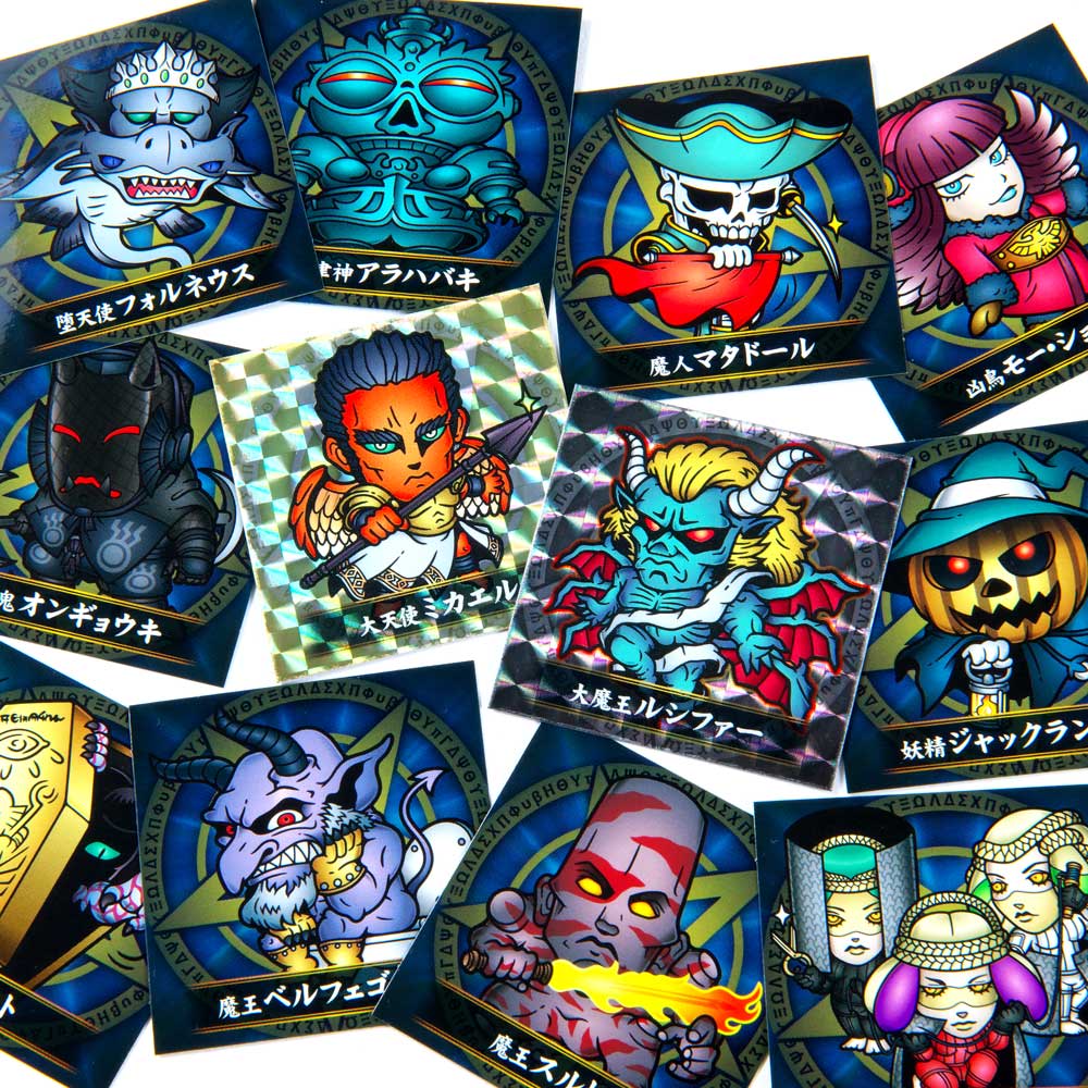 真・女神転生/ブラインド 悪魔召喚シール第2弾 全12種（単品販売