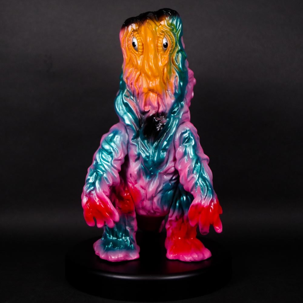 ソフビ/ブルマァク BULLMARK/ゴジラシリーズ/ヘドラ/レトロピンク