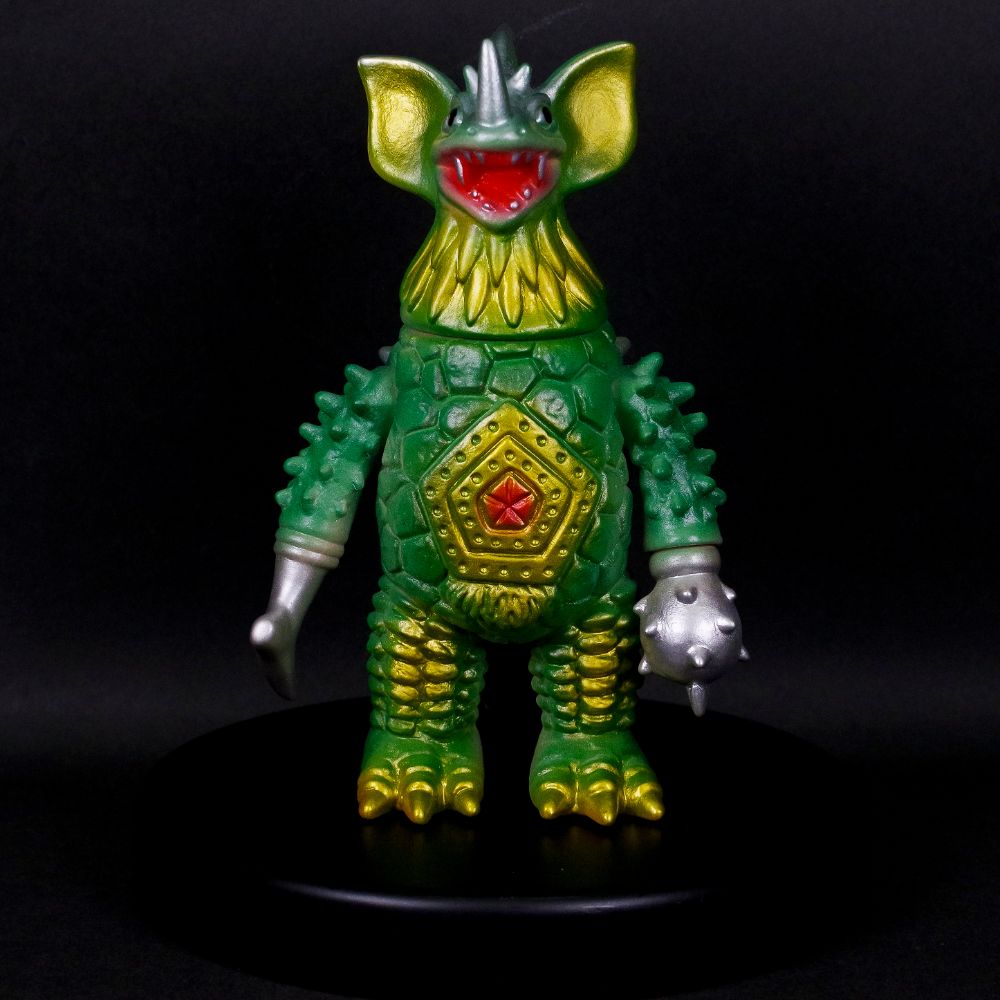 ソフビ/ブルマァク BULLMARK/リトルタイラント/グリーン｜墓場の画廊