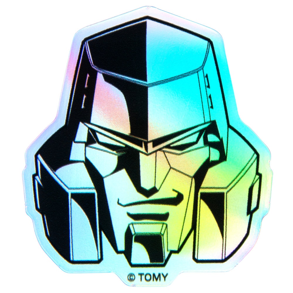 トランスフォーマー/フェイスステッカー(メガトロン)｜墓場の画廊