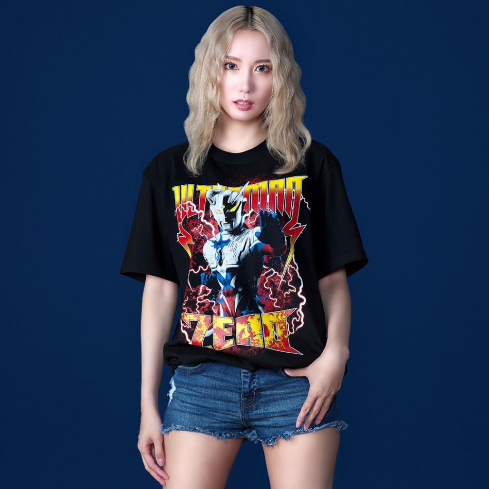 ウルトラマンゼロ Tシャツ 墓場のメタルシャツシリーズ/ブラック｜墓場